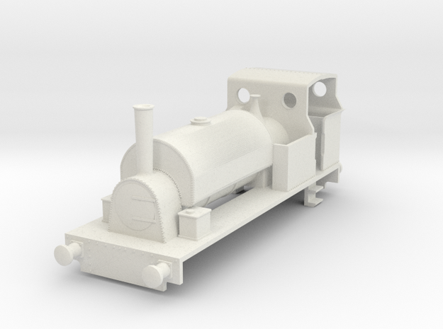 b-100-garstang-knott-end-loco-0-6-0st-hope in White Natural Versatile Plastic