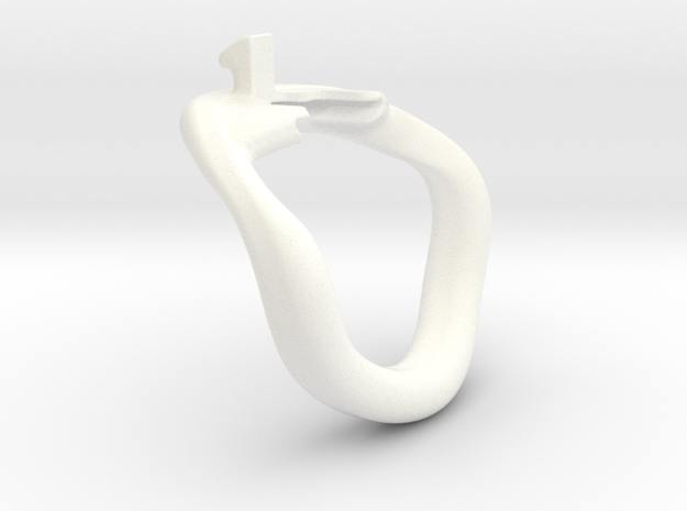 KHD v2 ring 42,5mm - no flap in White Processed Versatile Plastic