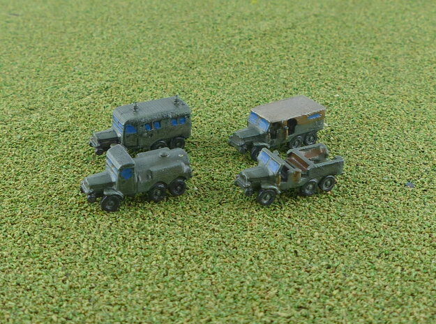 French Laffly S20TL Truck Variants 1/285 in Tan Fine Detail Plastic