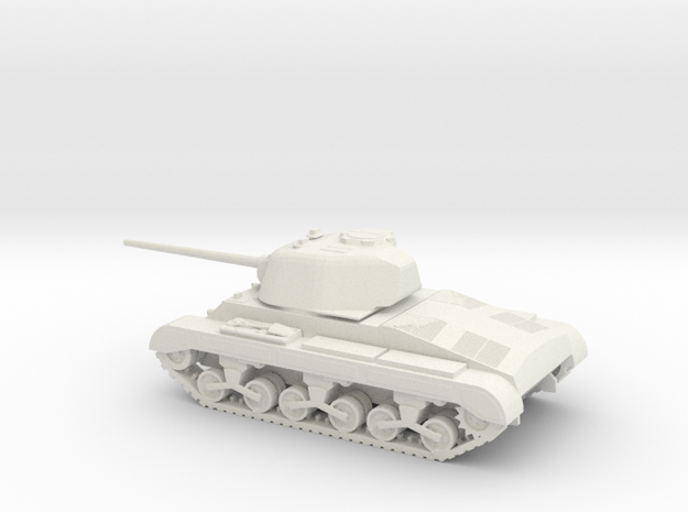 1/48 Scale M27 Medium Tank in White Natural Versatile Plastic