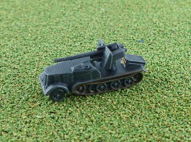SdKfz. 8 12to Prime Mover with 8,8cm SPG 1/285 6mm in Tan Fine Detail Plastic
