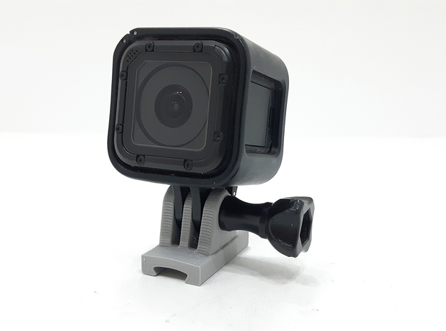 10mm Dovetail GoPro Mount/Adapter (Low Profile) in Black Natural Versatile Plastic