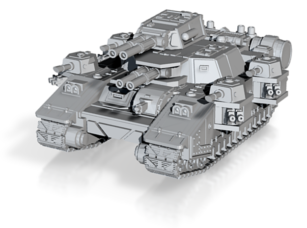 Super Heavy Tank Alpha in Tan Fine Detail Plastic