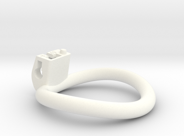 Cherry Keeper Ring - 49mm -8° in White Processed Versatile Plastic