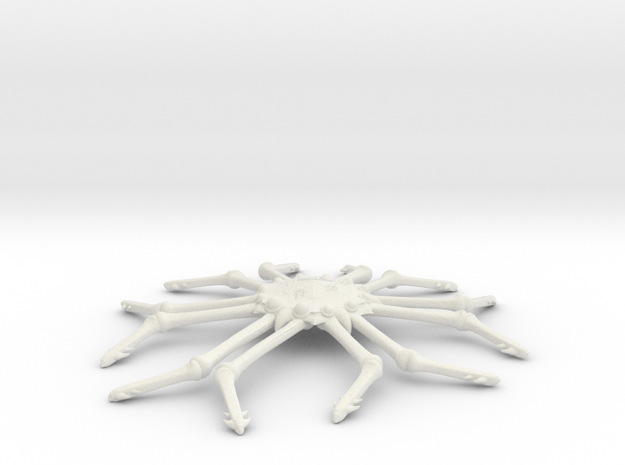 Omni Scale Monster Space Tarantula MGL in White Natural Versatile Plastic