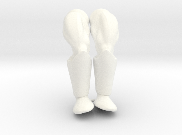 Gamemaster Legs VINTAGE in White Processed Versatile Plastic