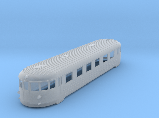 0-120fs-finnish-vr-dm7-railcar in Smooth Fine Detail Plastic