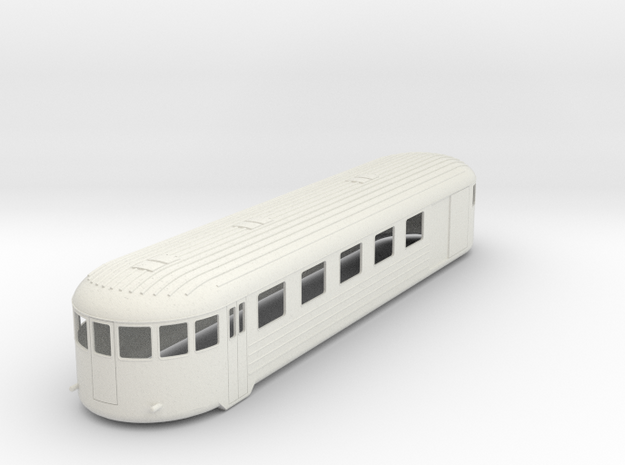 0-43-finnish-vr-dm7-railcar-trailer in White Natural Versatile Plastic