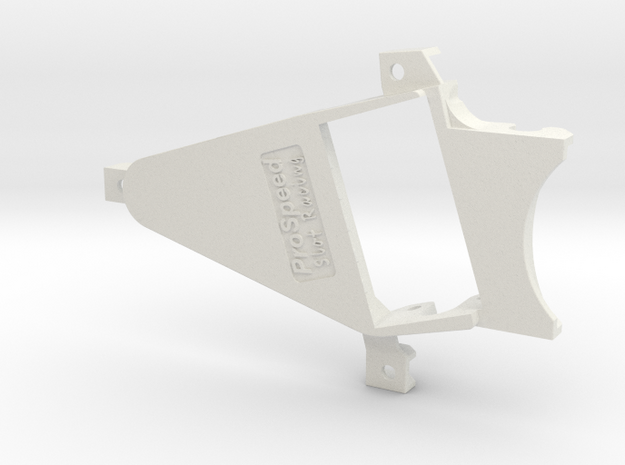 PSNS00104 motor mount for NSR chassis (Flat6) OF0 in White Natural Versatile Plastic
