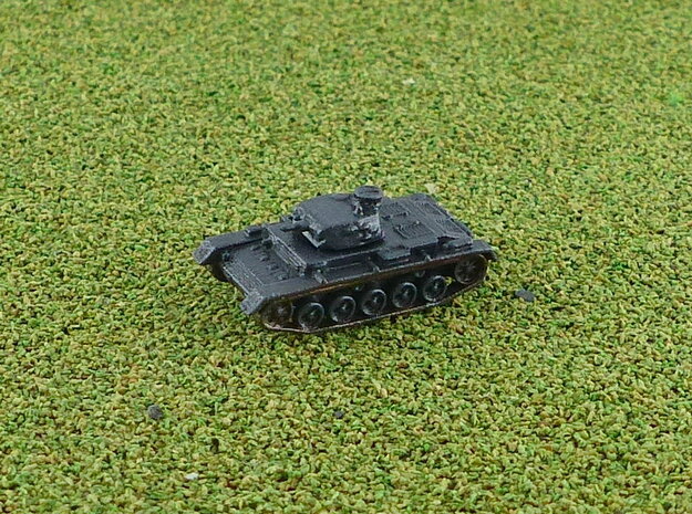 German Panzer III A 1/285 in Tan Fine Detail Plastic