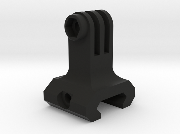  Weapon Mount for GoPro (all models) in Black Natural Versatile Plastic