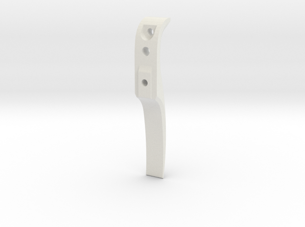 160r/170r/CS1/Geo4 Trigger Shoe - Scythe in White Natural Versatile Plastic