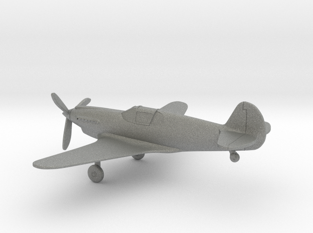 Curtiss XP-46 in Gray PA12: 1:144