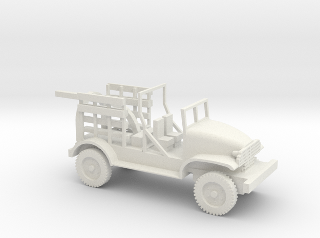 1/72 Scale Chevy M6 Bomb Servicing Truck in White Natural Versatile Plastic
