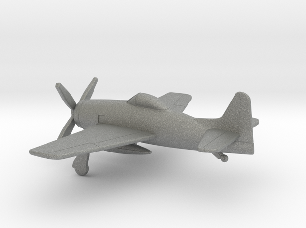 Grumman F8F Bearcat in Gray PA12: 1:160 - N