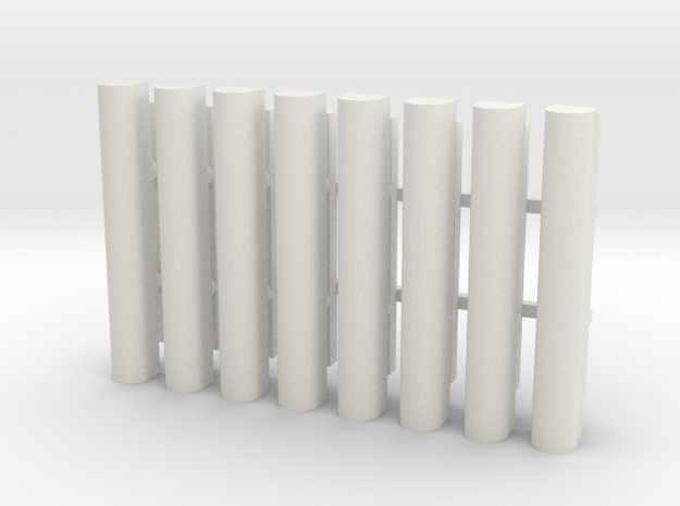 Cell Tower Antenna 1-48 Scale in White Natural Versatile Plastic