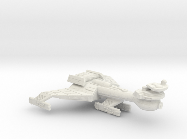 3125 Scale Klingon B9K Refitted Fast Battleship WE in White Natural Versatile Plastic