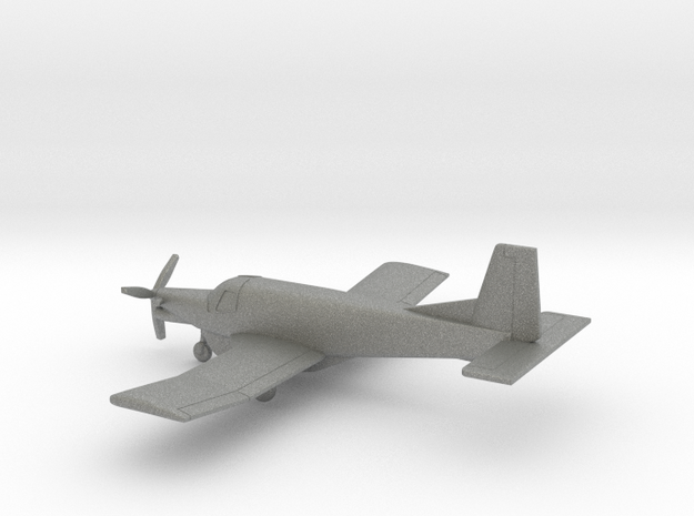 PAC 750XL (Cargo) in Gray PA12: 1:200