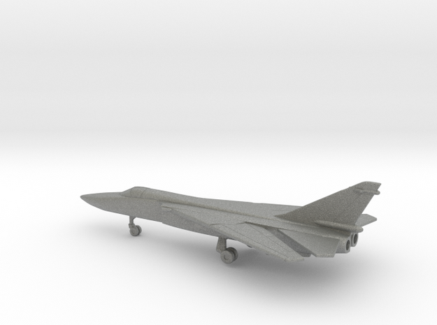 Sukhoi Su-24 Fencer (swept wings) in Gray PA12: 6mm