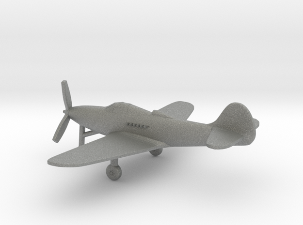 Bell P-39 Airacobra in Gray PA12: 1:160 - N