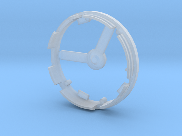 qButton_Ring in Smooth Fine Detail Plastic