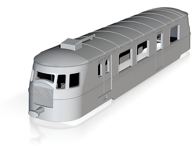 bl160fs-a80d1-railcar in Tan Fine Detail Plastic