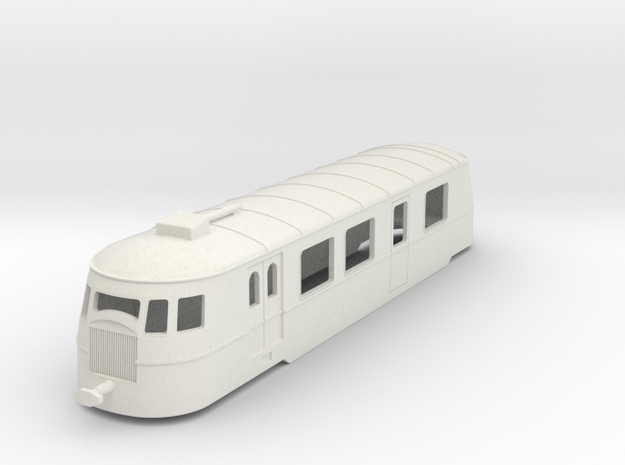 bl64-a80d1-railcar in White Natural Versatile Plastic