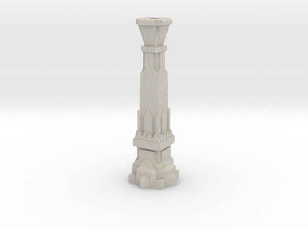 100mm Dwarven Pillar in Natural Sandstone