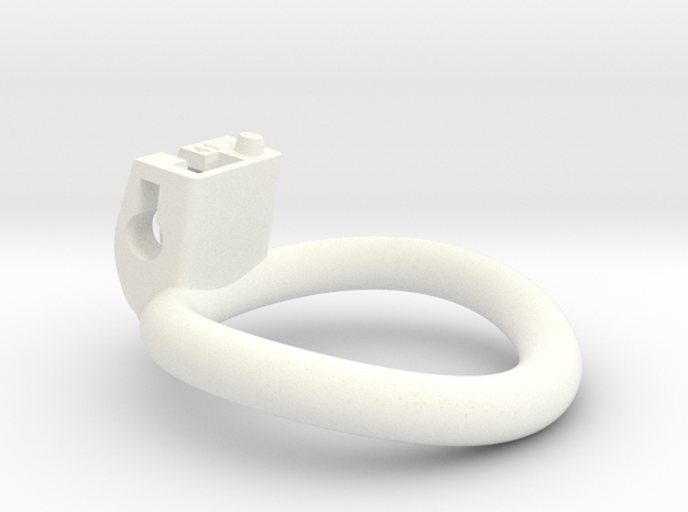 Cherry Keeper Ring - 41mm in White Processed Versatile Plastic
