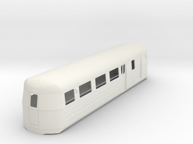 sj43-ucf05-ng-railcar-trailer-coach in White Natural Versatile Plastic