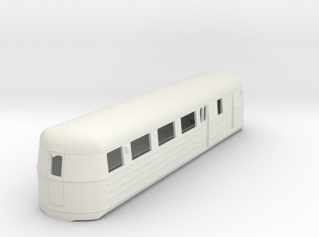 sj76-ucf05-ng-railcar-trailer-coach in White Natural Versatile Plastic