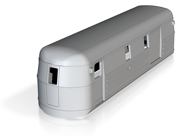 sj120fs-udf05-ng-railcar-trailer-van in Tan Fine Detail Plastic