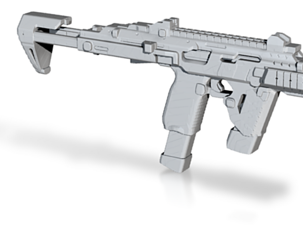 PK-PSD9 submachine gun / for 6"-7" custom figures in Tan Fine Detail Plastic