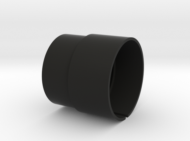 LEDHolder-fits2inOpticalTube in Black Natural Versatile Plastic