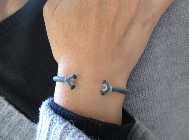 whippy bracelet in Gray PA12