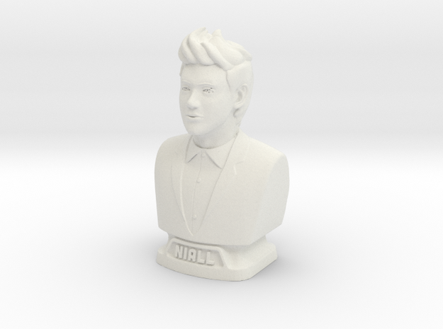 Niall Horan figurine in White Natural Versatile Plastic