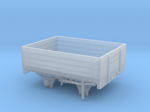 W&LLR Timber Bolster Open Wagon Conv - 7mm Scale in Smooth Fine Detail Plastic