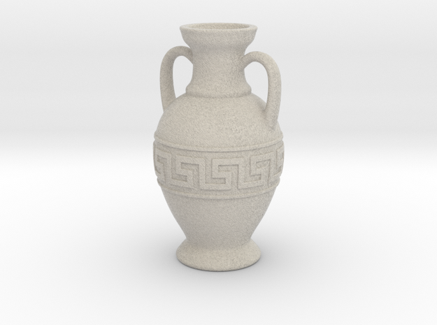 Ancient Greek Amphora - 6cm height in Natural Sandstone