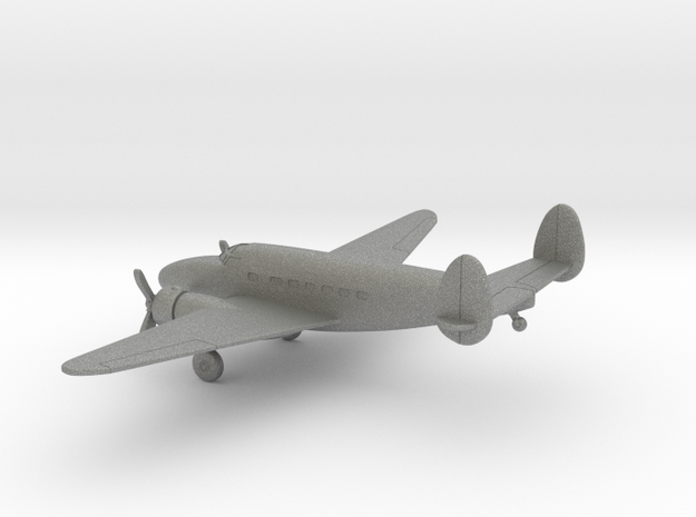 Lockheed Model 14 Super Electra in Gray PA12: 1:200