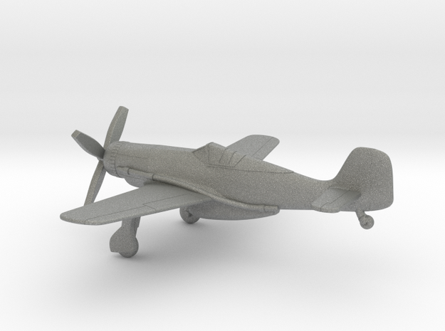 Focke-Wulf Fw-190 V-18 Wurger in Gray PA12: 1:160 - N