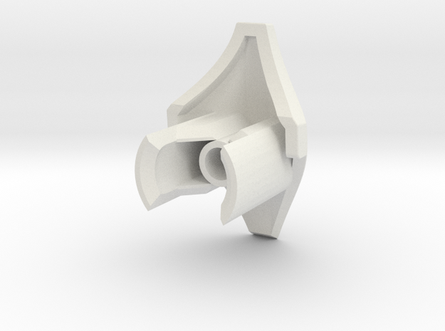 Two part Shin | knee Joint | CCBS in White Natural Versatile Plastic