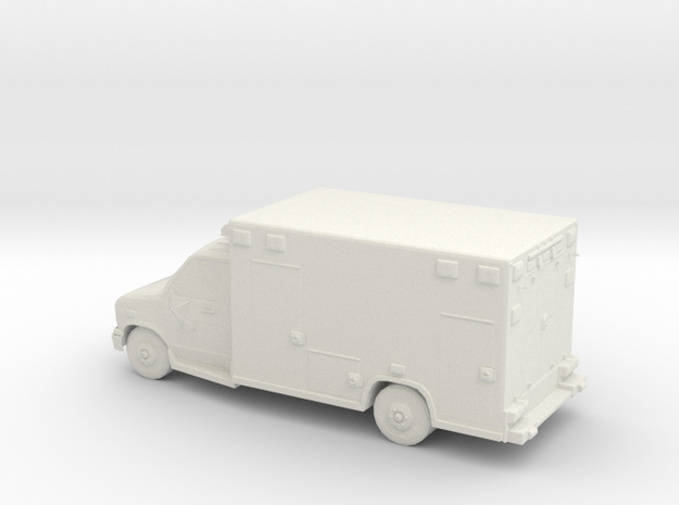 Ambulanz TT Ford in White Natural Versatile Plastic
