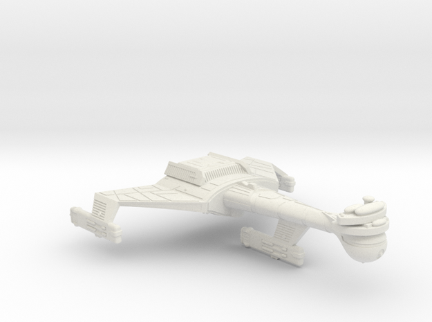 3788 Scale Klingon C8L Dreadnought (Alternative) in White Natural Versatile Plastic