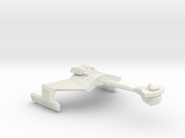 3125 Scale Klingon D7L Command Cruiser WEM in White Natural Versatile Plastic