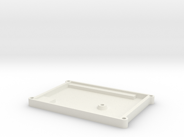 miniscope DAQ Enclosure Bottom in White Natural Versatile Plastic