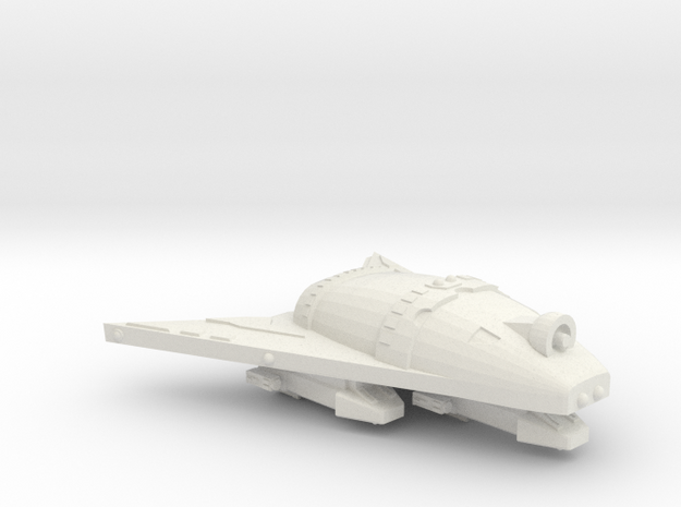 3125 Scale Hydran Light Gunboat/PF Tender (FDW) CV in White Natural Versatile Plastic