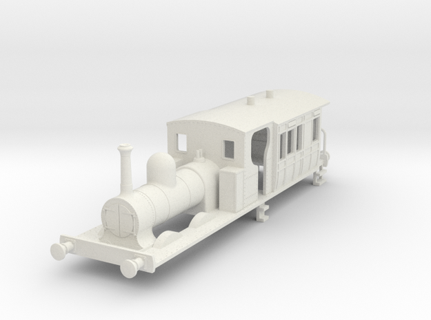 b-87-gswr-cl90-0-6-4-loco-carriage in White Natural Versatile Plastic