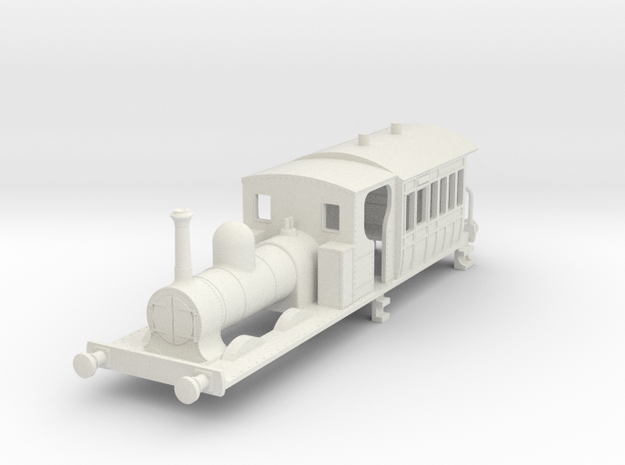 b-100-gswr-cl90-91-carriage-loco in White Natural Versatile Plastic