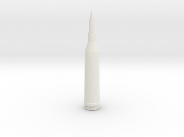 .55/303 Boys Cartridge Replica model in White Natural Versatile Plastic