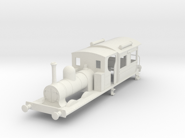 b-35-gswr-cl90-92-carriage-loco in White Natural Versatile Plastic